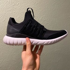 Adidas Tubular Radial Black & White men’s size 8